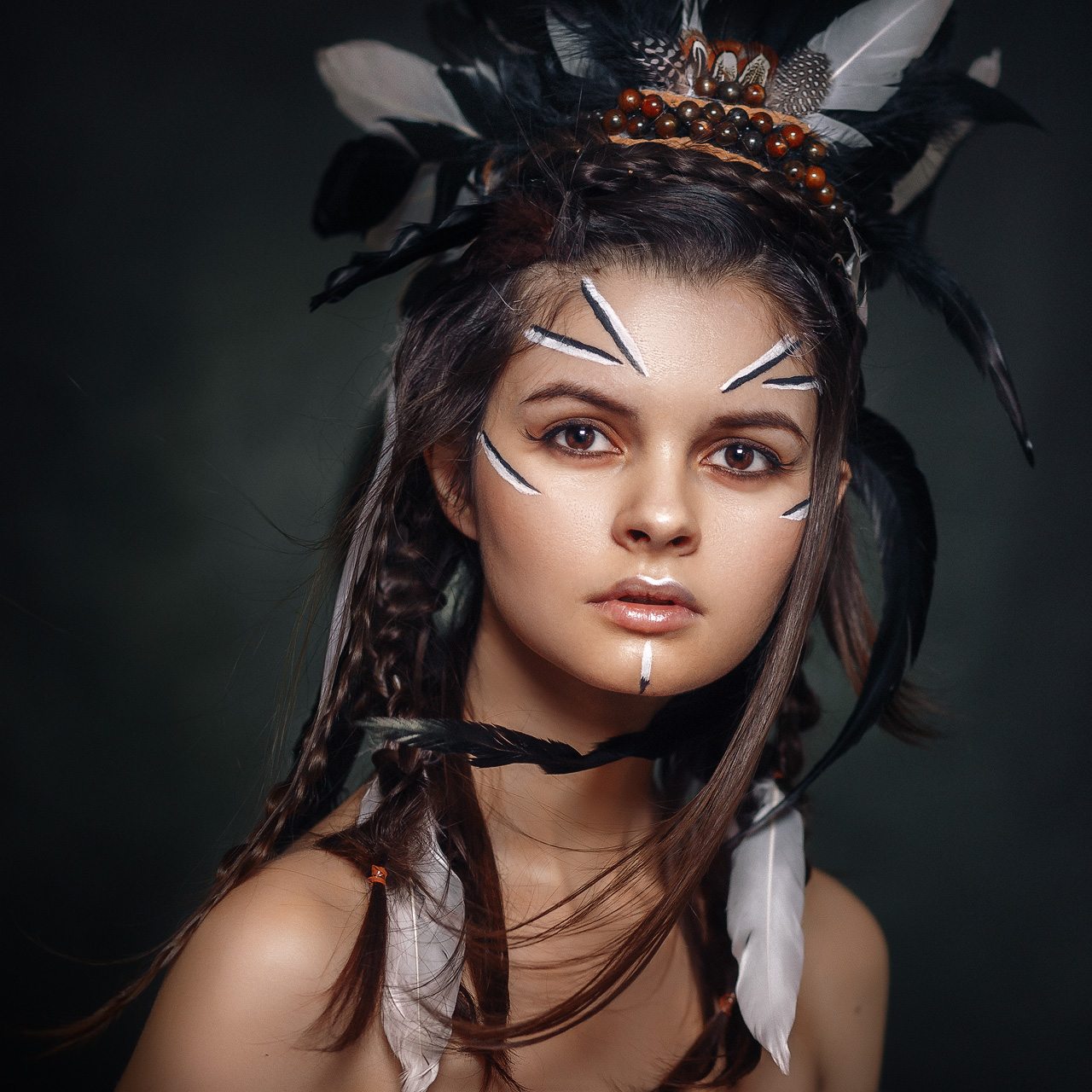 Photo catégorisée avec : Brunette, Eyes, Julia Liepa, Russian, Cute, Face, Safe for work