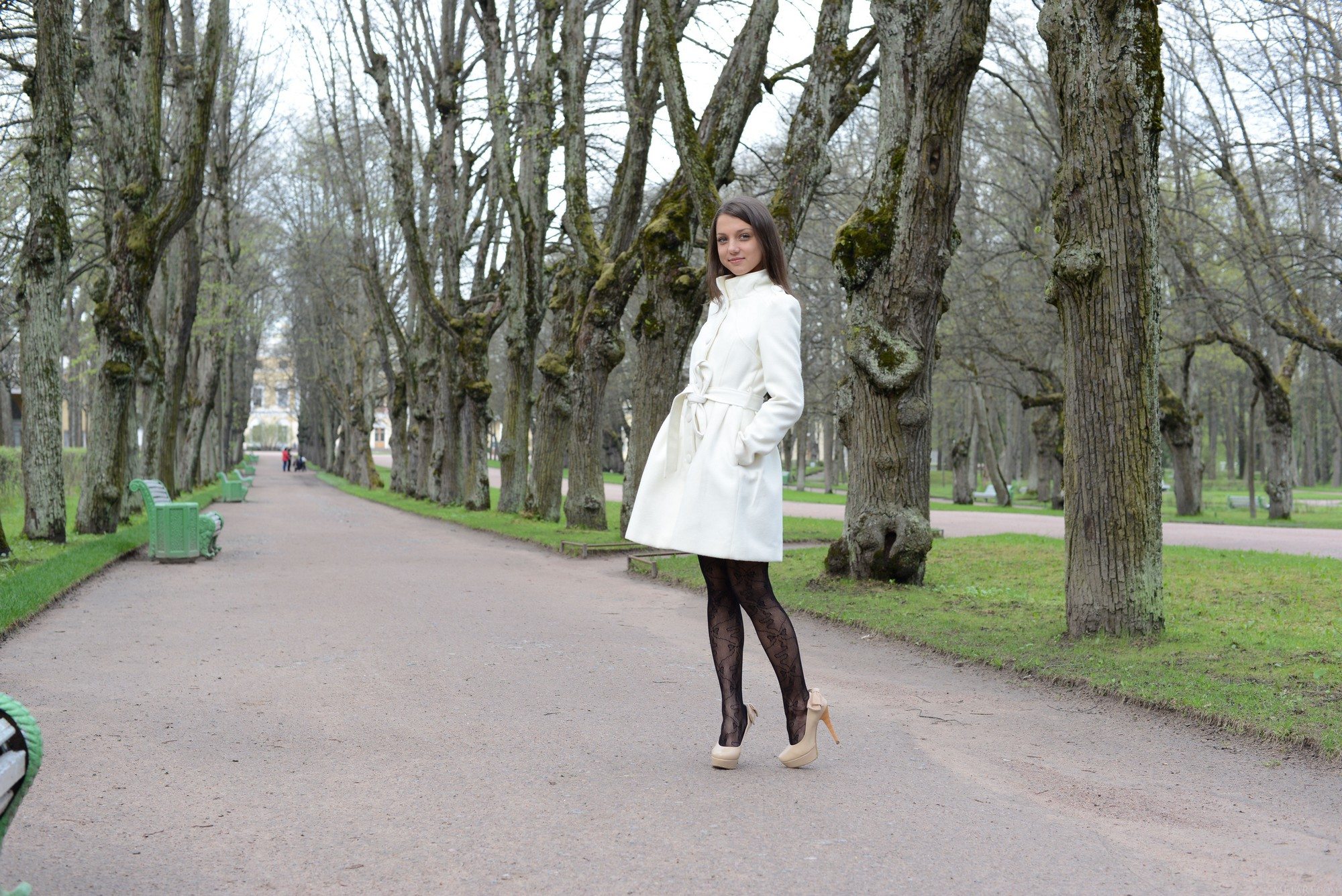 Photo cat&eacute;goris&eacute;e avec&nbsp;: Brunette, Foxy Di - Nensi B - Medina U, MET Art, Mikhail Paramonov - Paromov, Mirtila, Russian, Cute