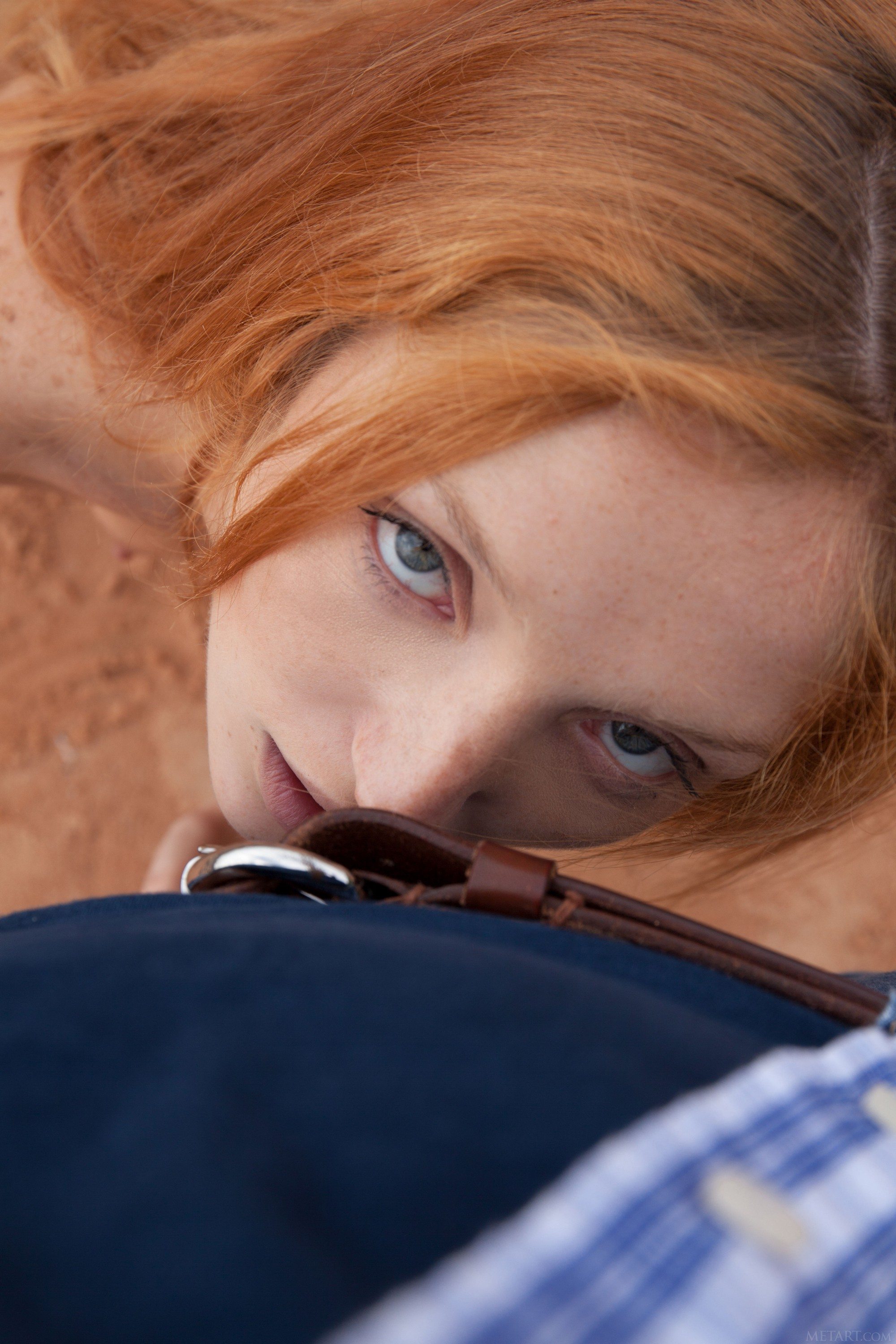 Photo catégorisée avec : Eyes, Fugite, MET Art, Red Fox - Michelle Starr - Michelle H, Redhead, Ukrainian, Cute, Face