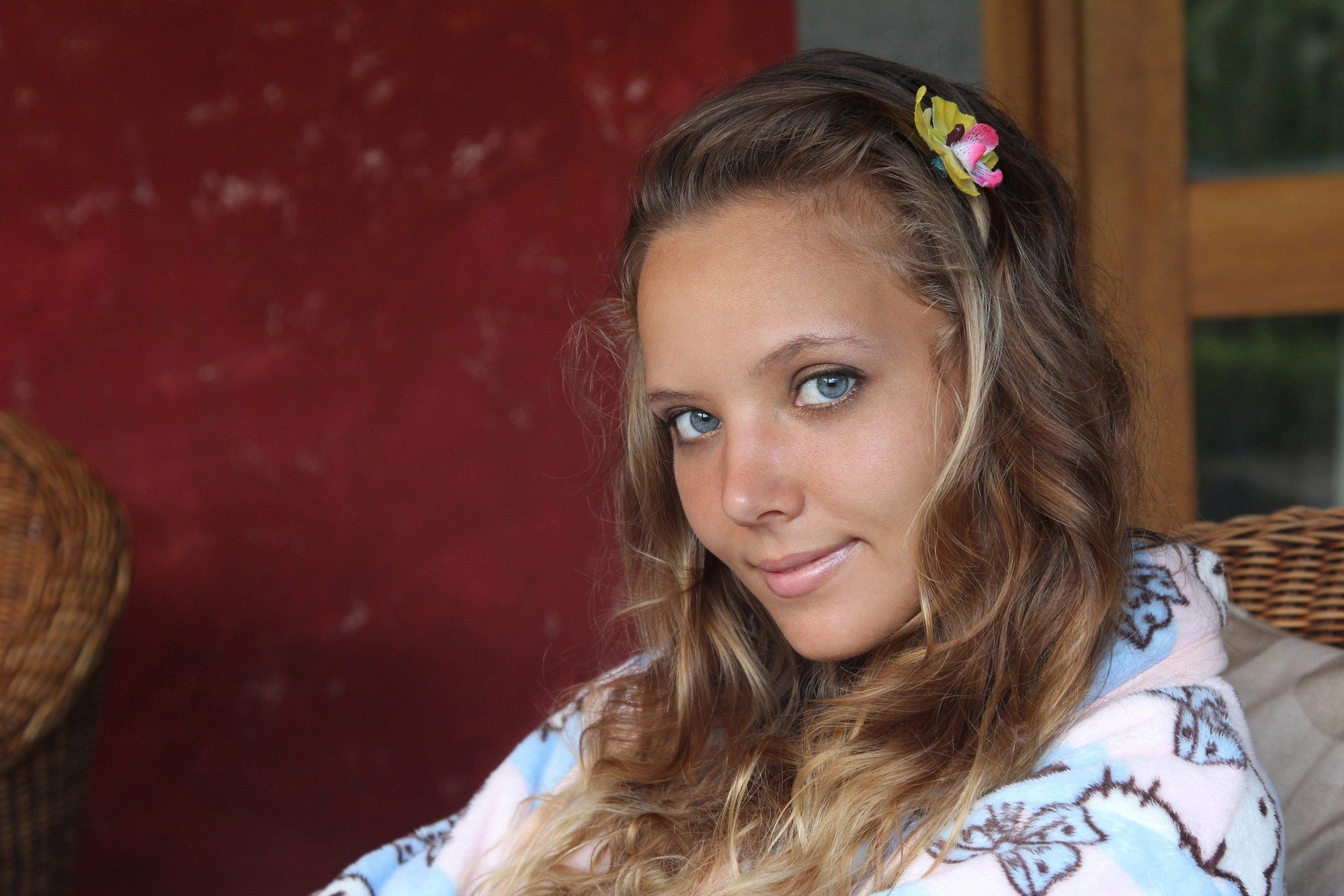 Photo cat&eacute;goris&eacute;e avec&nbsp;: Skinny, Blonde, Eyes, Good Morning, Katya Clover - Mango A, Russian, Sexy Wallpaper, Smiling, X-Art, Cute, Safe for work