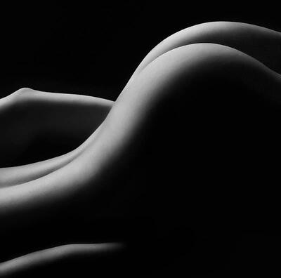 Photo catégorisée avec : Black and White, Art, Ass - Butt