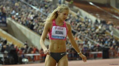 Photo catégorisée avec : Blonde, Darya Klishina, Fit, Russian, Sexy Wallpaper, Sport, Tummy