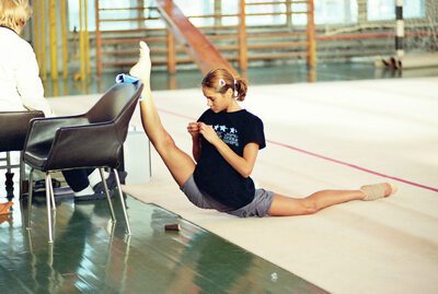 Photo catégorisée avec : Brunette, Irina Tchachina, Russian, Sexy Wallpaper, Flexible, Gymnast