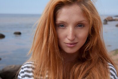 Photo catégorisée avec : Eyes, Fugite, MET Art, Red Fox - Michelle Starr - Michelle H, Redhead, Sexy Wallpaper, Ukrainian, Face, Safe for work