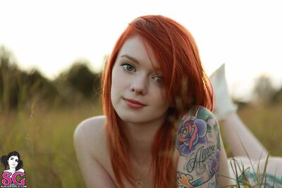 Photo catégorisée avec : Redhead, Tattoo