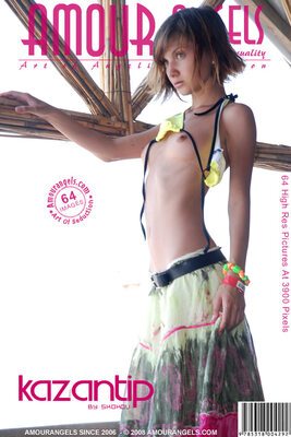 Photo cat&eacute;goris&eacute;e avec&nbsp;: Skinny, Amour Angels, Bikini, Erene - Vera B - Katya, Eyes, Kazantip, Redhead, Russian, Skokov, Cover, Cute, Flat chested, Small Tits, Tummy