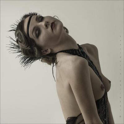 Photo cat&eacute;goris&eacute;e avec&nbsp;: Skinny, Brunette, Art, Small Tits