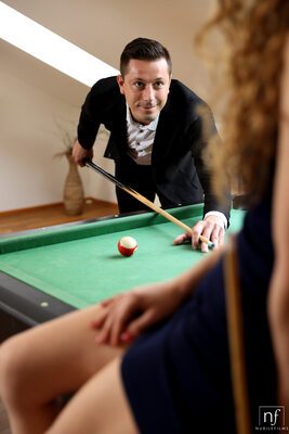 Photo catégorisée avec : Skinny, Brunette, Nubile Films, Romanian, Sabrina Spice, Spanish, Billiards, Small Tits